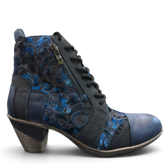 ILOVEBILLY ZOLIKA-IL - NAVY SWIRL/MULTI