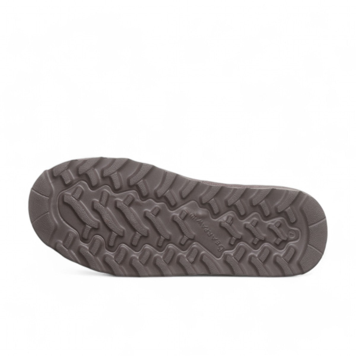 BEARPAW Alyssa ankle boot in cinder grey suede with wool lining and durable rubber sole