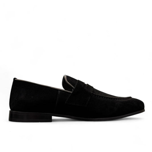 SUN ASHKAN - BLACK SUEDE