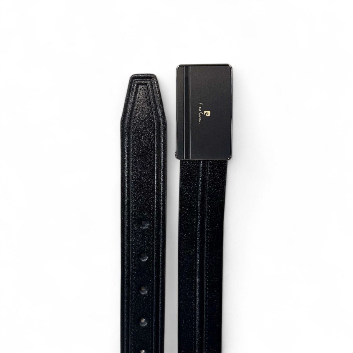 MEN'S GENUINE LEATHER BELT - BLACK