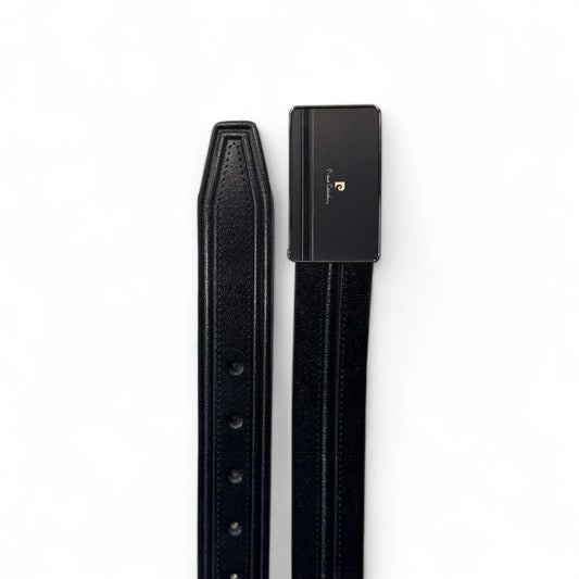 MEN'S GENUINE LEATHER BELT - BLACK