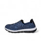 Bernie Mev Victoria Gummes blue woven textile walking shoe with memory foam sole