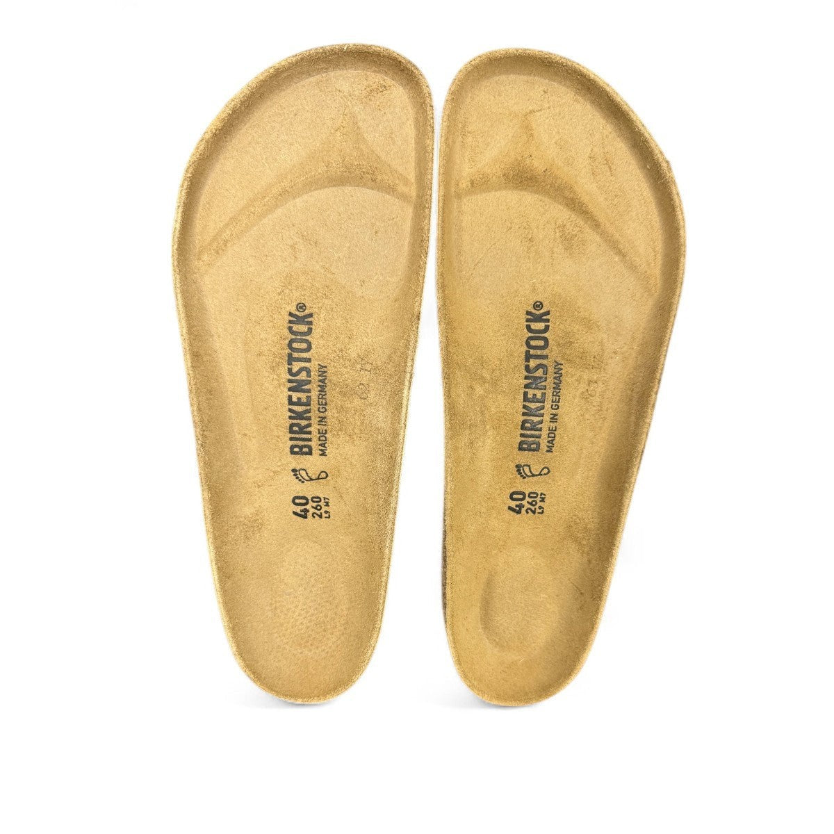 authentic Birkenstock cork replacement footbeds for sandal repair service