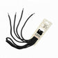 SINA ROUND  SHOELACES - BLACK