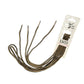 SINA ROUND  SHOELACES - BLACK\BROWN