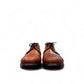 BORNA KAN brown leather men's oxford shoes with a durable rubber outsole and lace-up closure. Photo of front view 1.