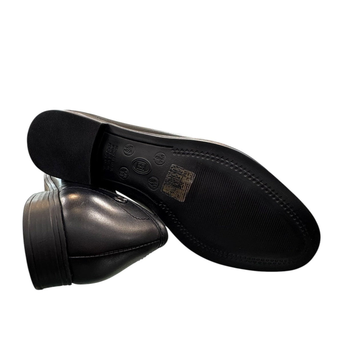 Bottero  black leather loafers with a metal horsebit detail and a classic slip-on silhouette.