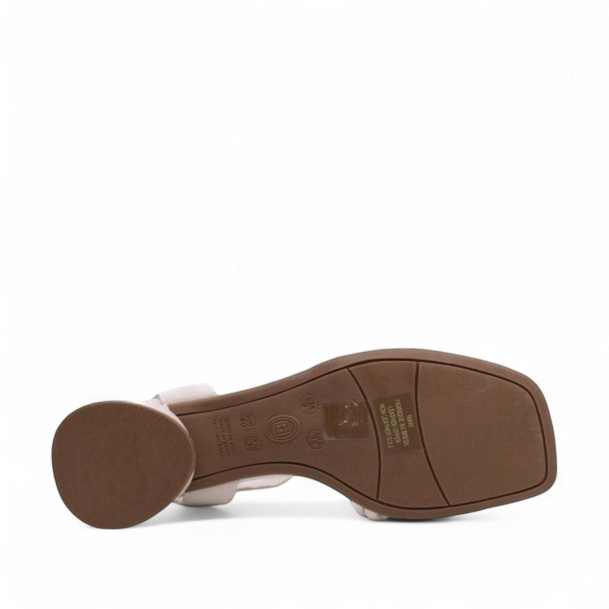 Bottero Nikki taupe leather sandals featuring a knotted front strap and low block heel