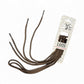 SINA ROUND  SHOELACES - BROWN\DARK BROWN