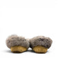 ALBERTA SUEDE MOCCASINS  - LIGHT YELLOW