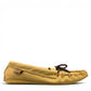 ALBERTA LEATHER MOCCASINS  - YELLOW