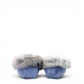 ALBERTA SUEDE MOCCASINS  - BLUE