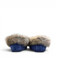 ALBERTA SUEDE MOCCASINS  - BLUE