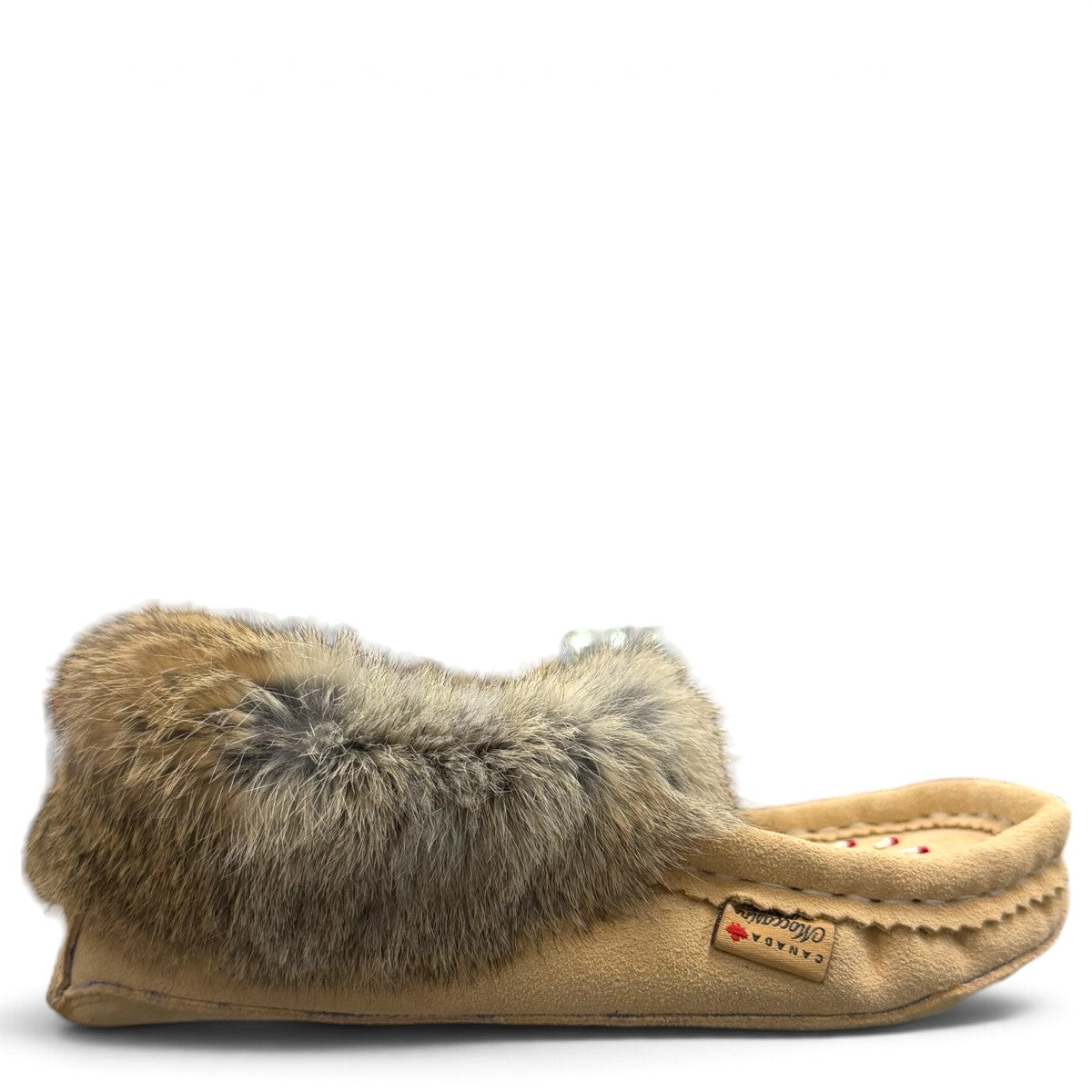 ALBERTA SUEDE MOCCASIN - CREAM