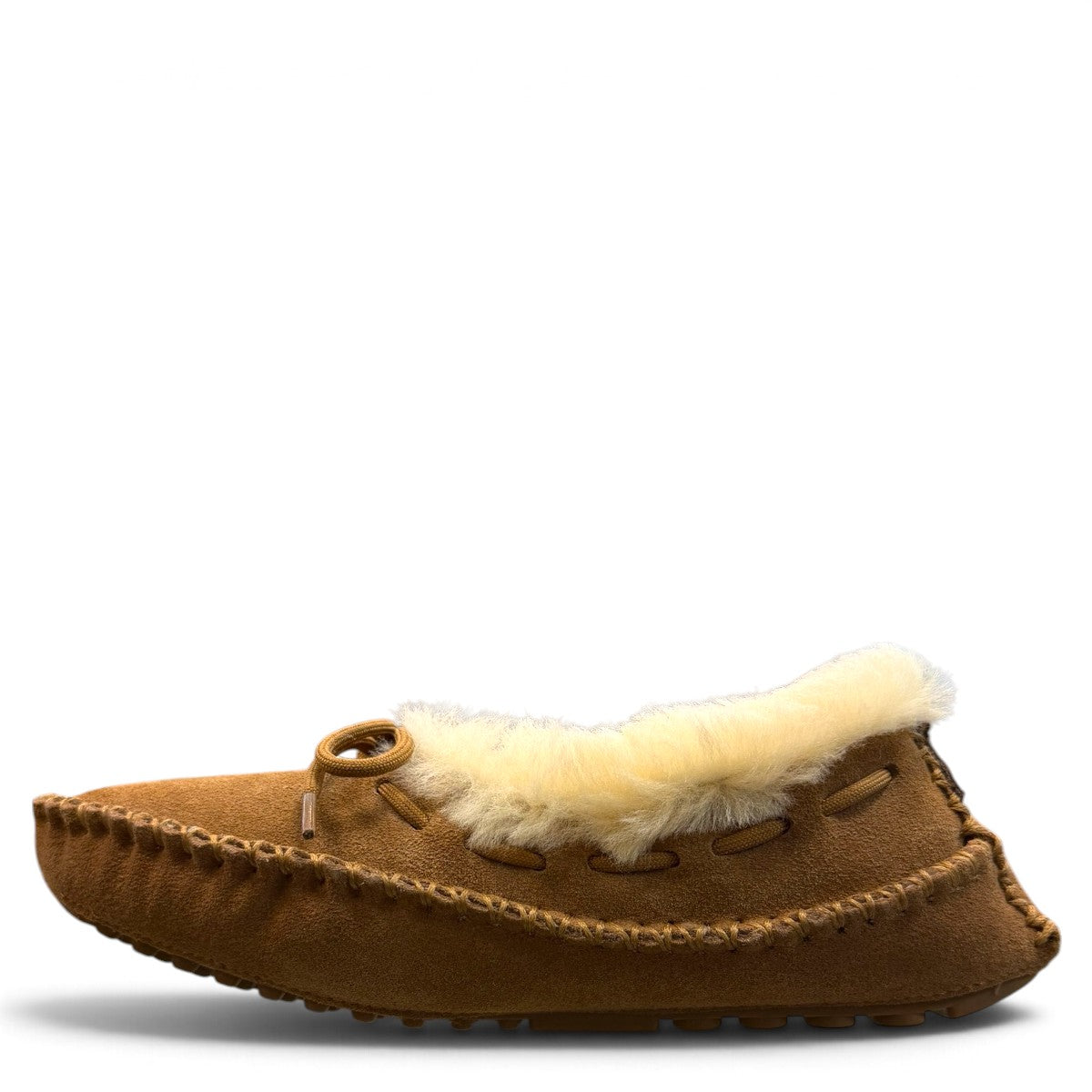 ARIA MAHTAB MOCCASIN SLIPPERS - TAN