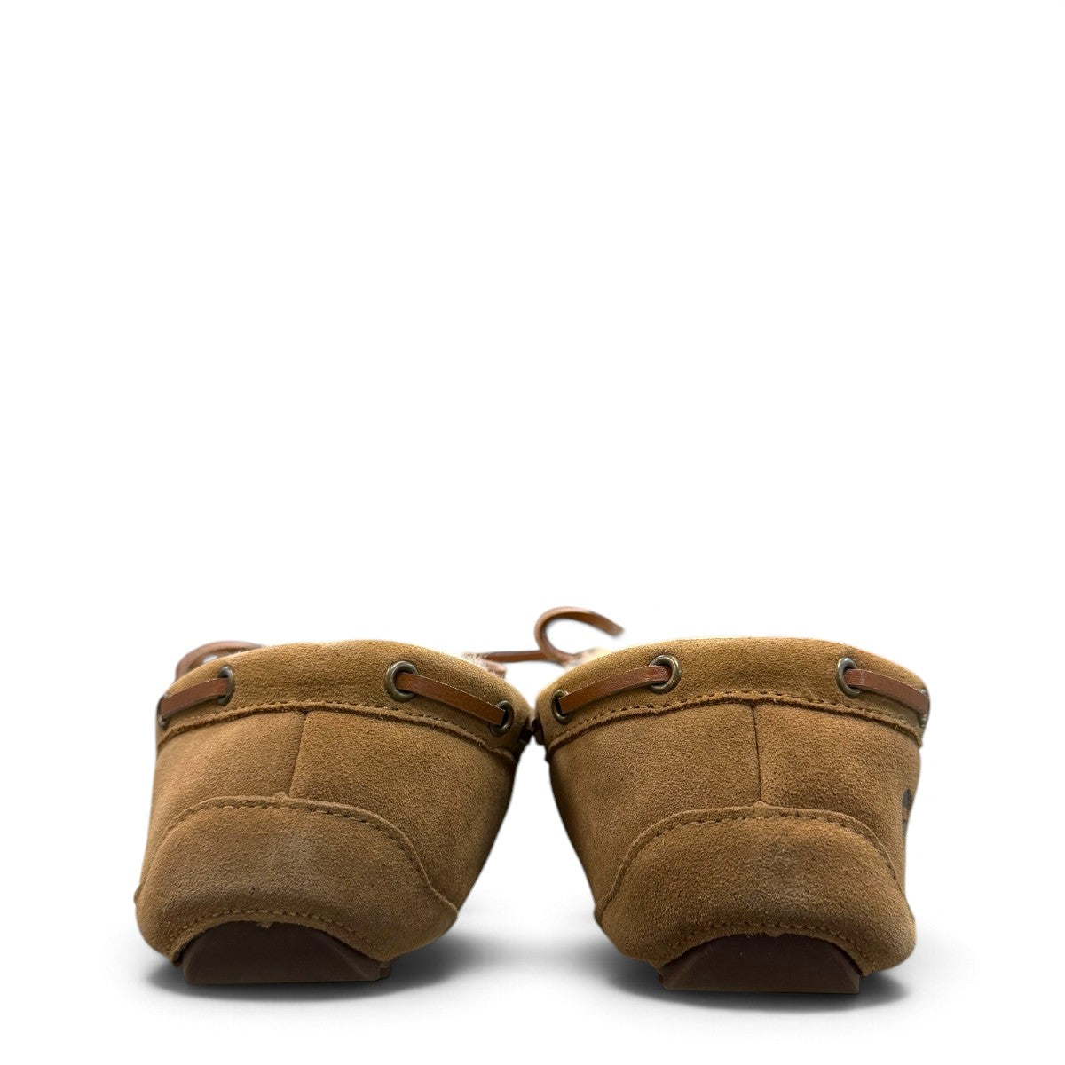 ARIA RAHA MOCCASIN SLIPPERS - TAN