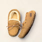 ARIA RAHA MOCCASIN SLIPPERS - TAN