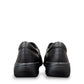 Sina Footwear Clarks Kaetlyn Mila black leather slip-on shoe with side zip and comfortable foam footbed .
photo of the back.