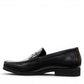 collexion-f7067m black leather penny loafer with a classic slip-on design for professional and smart-casual wear.
photo of the left side