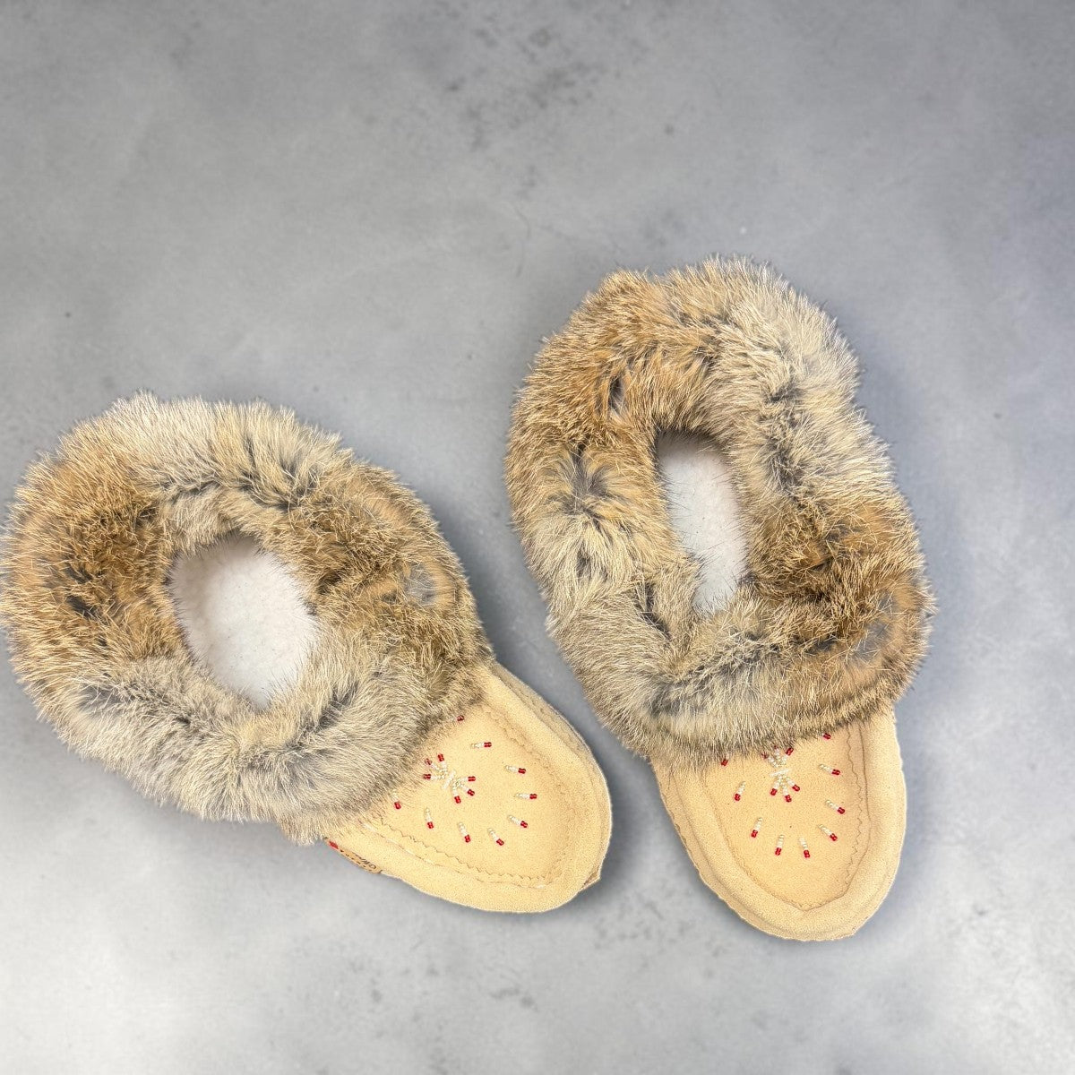ALBERTA SUEDE MOCCASIN - CREAM