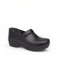 Dansko Pro XP black leather slip-resistant professional clog with rocker bottom and padded collar