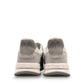 Drew Connor white combo suede casual shoe showing the slip-resistant rubber outsole and rocker bottom.