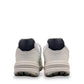 Drew Lance white mesh combo-orthopedic walking shoe with dual shank stability and rocker bottom sole.