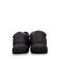 Drew Lotus black calf leather casual shoe showing the slip-resistant rubber outsole and heel detail