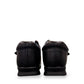 Drew Quest black leather and stretch casual shoe showing the durable polyurethane rocker outsole.   orthopedic