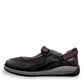 Drew Triumph orthopedic shoe in black combo with a durable slip-resistant polyurethane outsole