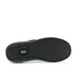 Drew Trust black leather shoe showing the slip-resistant polyurethane outsole tread pattern