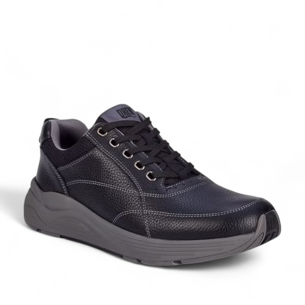DREW MAKER - BLACK PEBBLED LEATHER