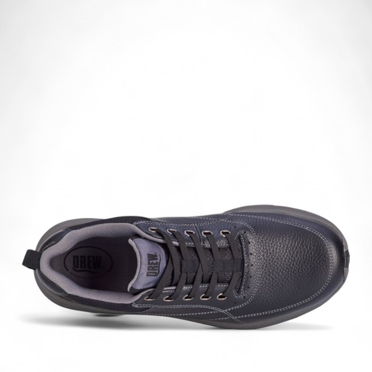 DREW MAKER - BLACK PEBBLED LEATHER