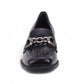 ROS HOMMERSON EVIE BLACK SHINY TUMBLED LEATHER