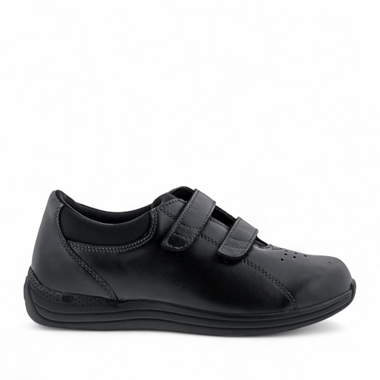 DREW LOTUS - BLACK CALF