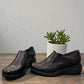 Etro Sahar black low-heel dress shoe with elastic side gore for a comfortable slip-on fit.