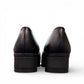 Etro Sepideh black low heel dress shoe with a refined slip-on loafer design