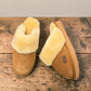 ARIA DELARA MOCCASIN SLIPPERS - TAN