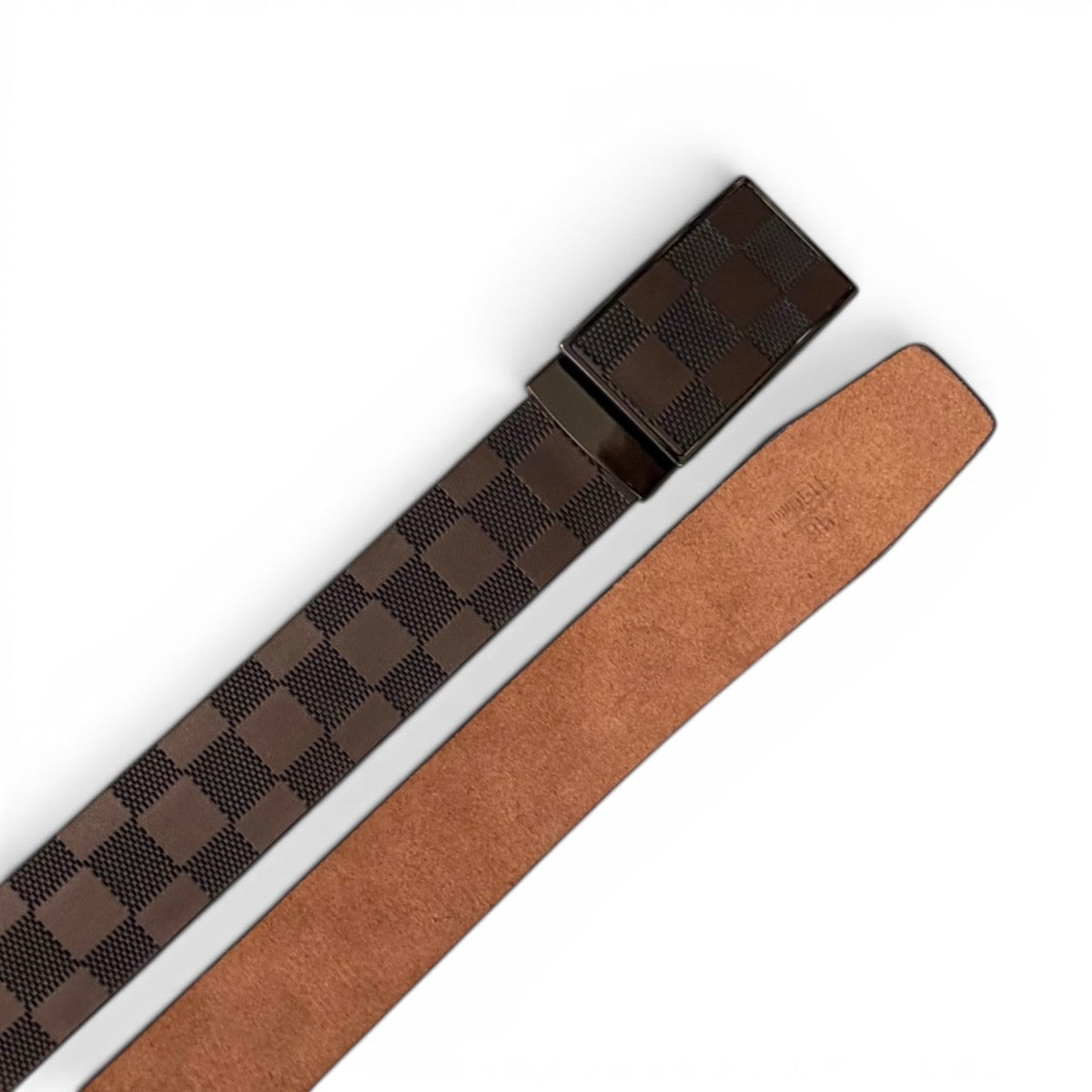 MEN'S GENUINE LEATHER BELT - BLACK\BROWN