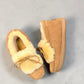 ARIA NAVA MOCCASIN SLIPPERS - TAN