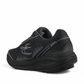 GDEFY Mighty Walk men's black athletic sneaker with breathable mesh upper and VersoShock technology.
photo of the back side