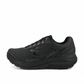 women's GDEFY Mighty Walk black athletic sneaker with breathable mesh upper and supportive rolling sole.
photo of the left side