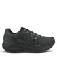women's GDEFY Mighty Walk black athletic sneaker with breathable mesh upper and supportive rolling sole.
photo of the right side