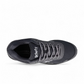 grey GDEFY Mighty Walk athletic shoe with breathable mesh, VersoShock technology, and speckled sole.
photo of the top side