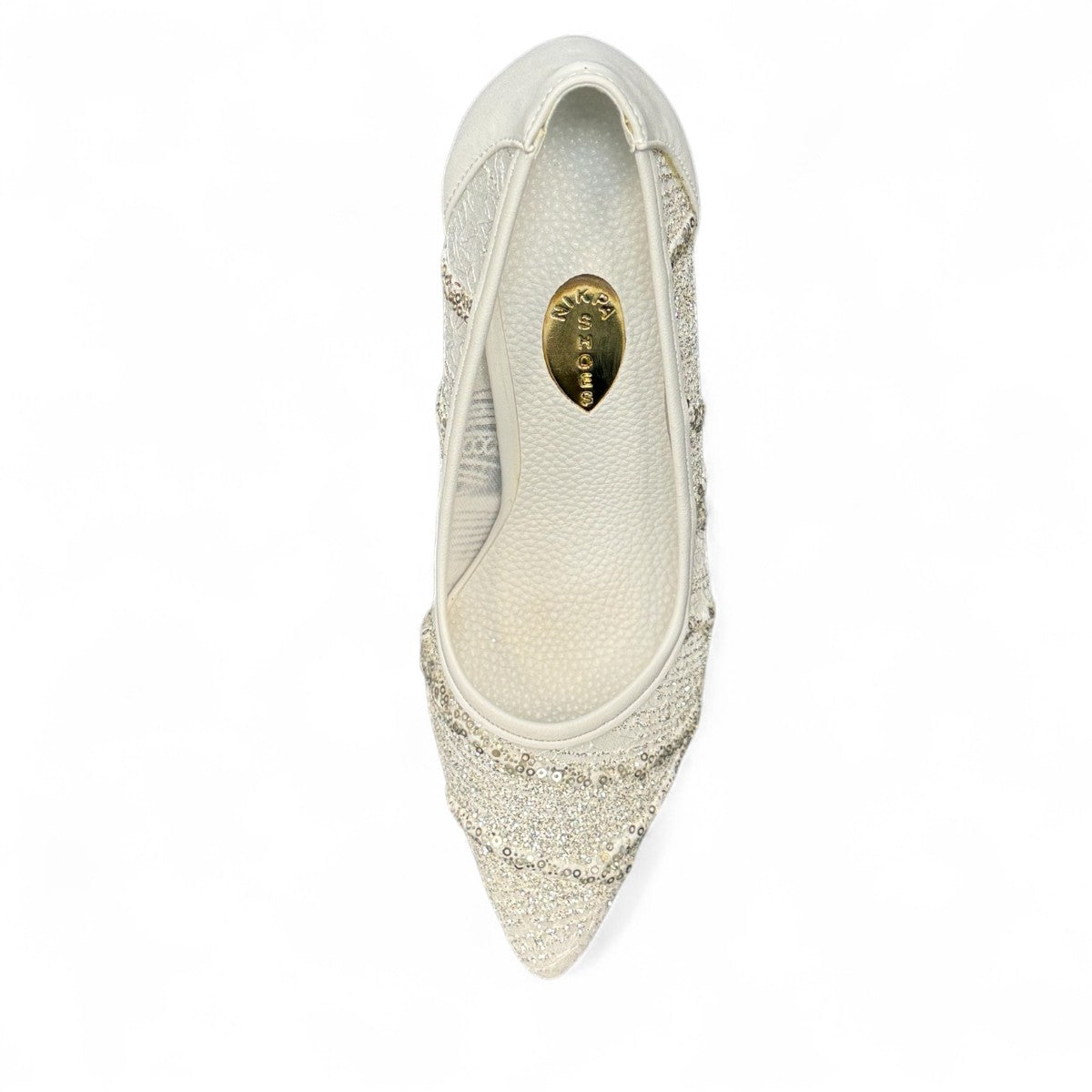 NIKPA GLITTERY - WHITE