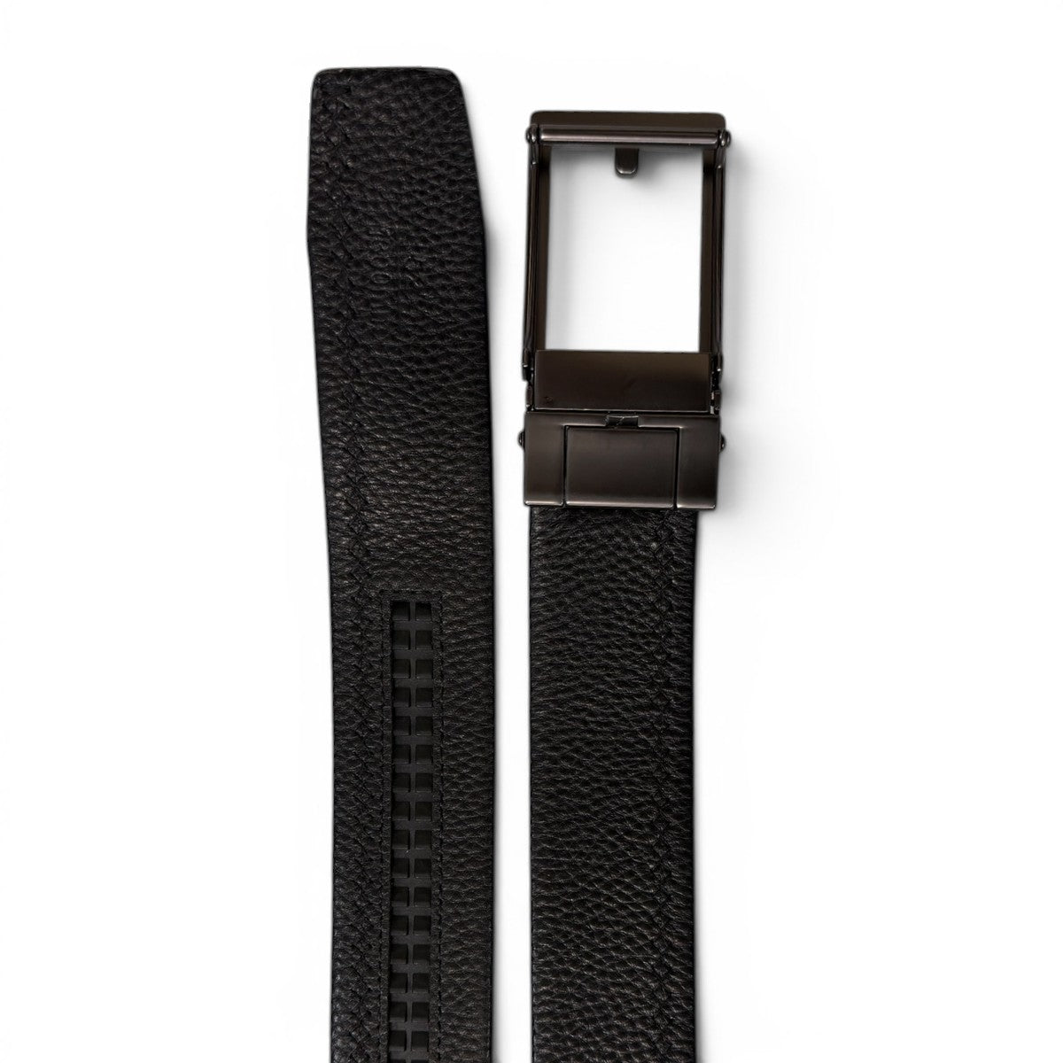 MEN'S GENUINE LEATHER BELT - BLACK