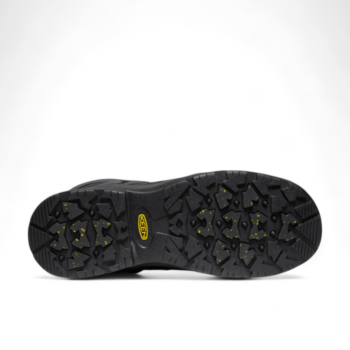 KEEN MEN CSA OSHAWA+ 8" SIDE ZIP WATERPROOF BOOT (CARBON-FIBER TOE) - BLACK/BLACK