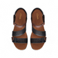 CLARKS KITLY WAY - BLACK LEATHER