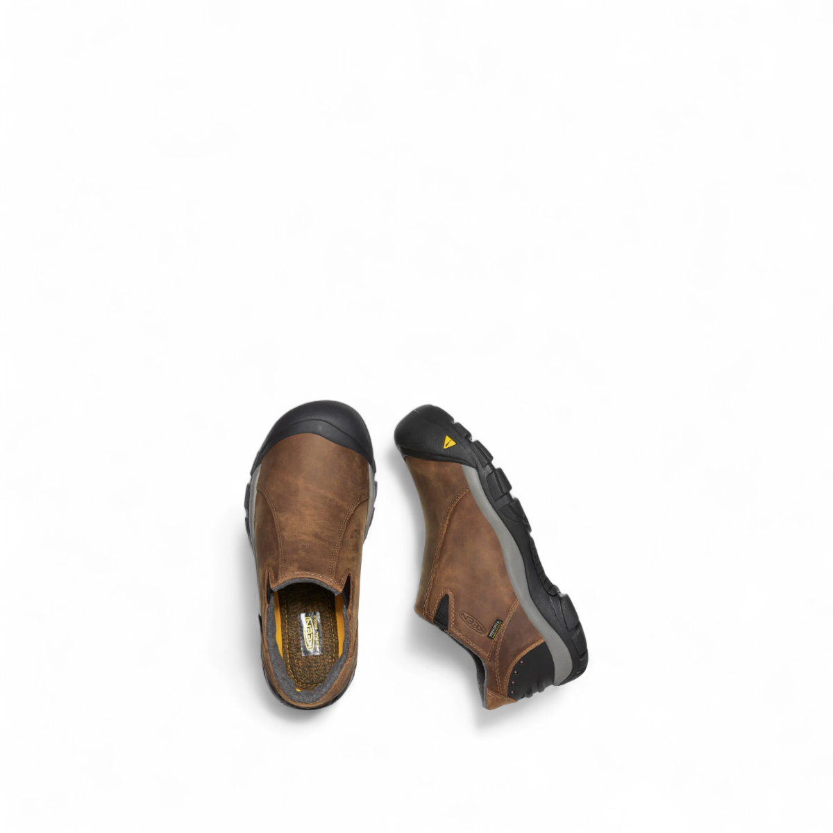 KEEN MEN'S BRIXEN WATERPROOF LOW -SLATE BLACK/MADDER BROWN