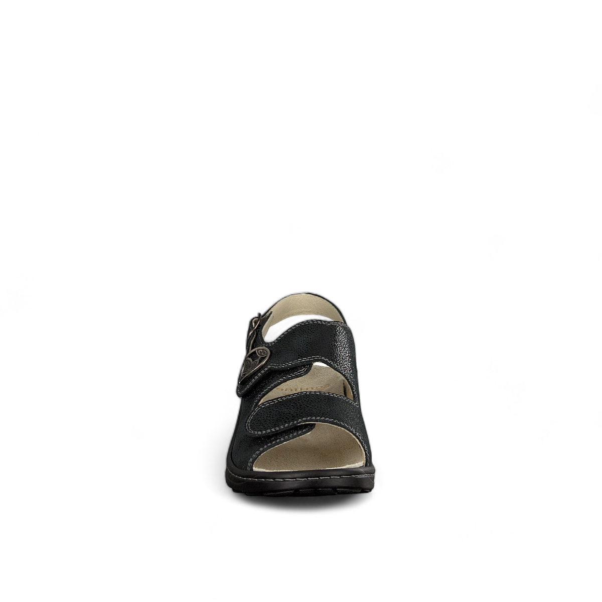FIDELIO WOMEN'S HEDI SANDALS 234041 BLACK